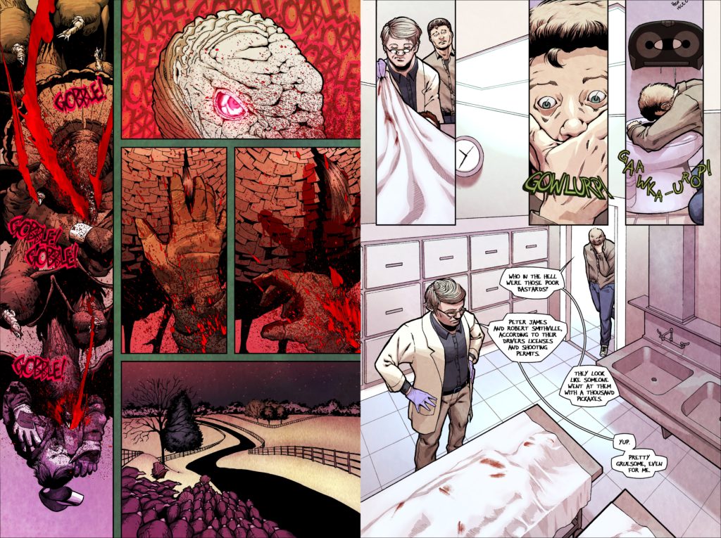 Zombie Turkeys graphic novel pages 5-6
Two Free Books Last Day